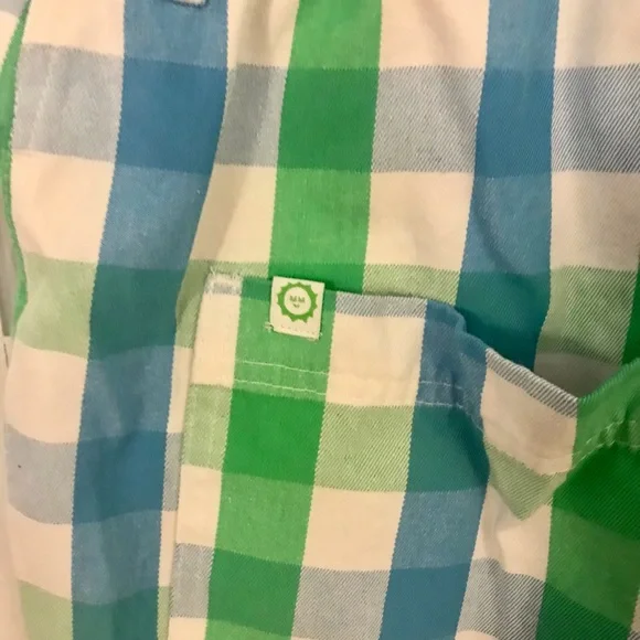 NWOT Big Bud Press Blue Gingham Romper - Picture 8 of 8